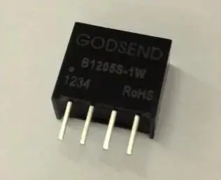 

5PCS B1205S-1W B1205S DIP-4 12V to 5V DC-DC Isolated power module