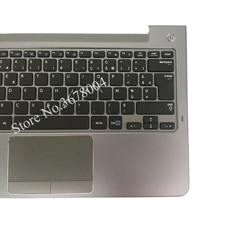 Новый французский чехол для ноутбука Samsung NP530U3C NP530U3B NP535U3C NP540U3 NP532U3C NP532U3A FR Серый BA75
