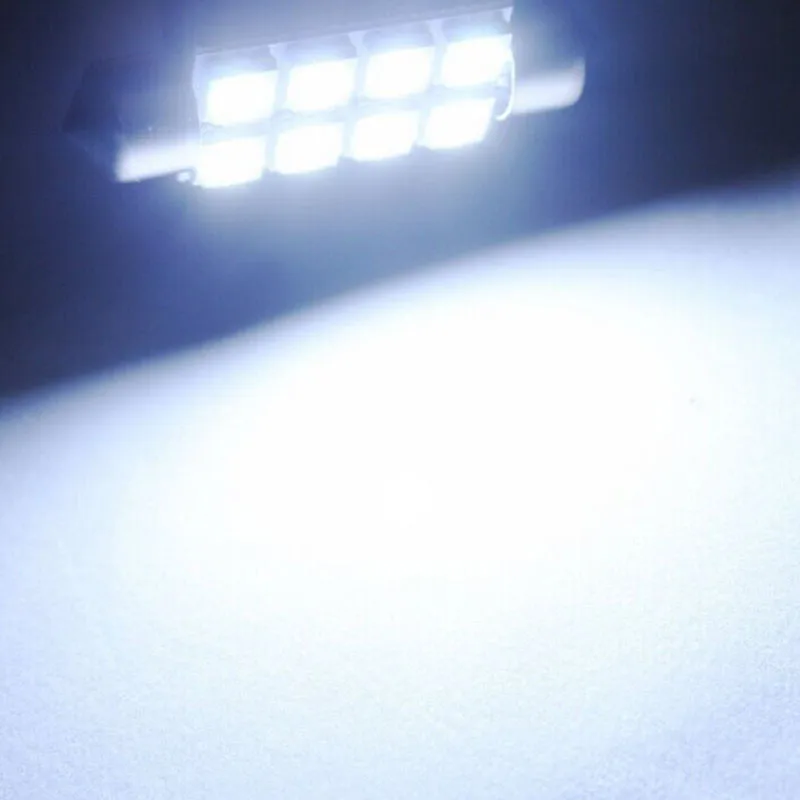Safego 1 шт. c5w 42 мм 41 8 SMD 5050 Светодиодная лампа Гирлянда для автомобильного номерного
