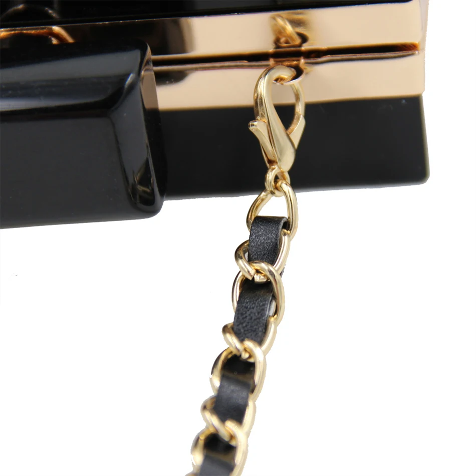 NATASSIE Для женщин клатч акрил клатчи модные вечерние сумки дамы дизайнер флакона