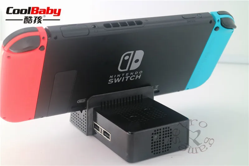 Портативная док станция с PCBA чехол ТВ коробка для переключения охлаждения база