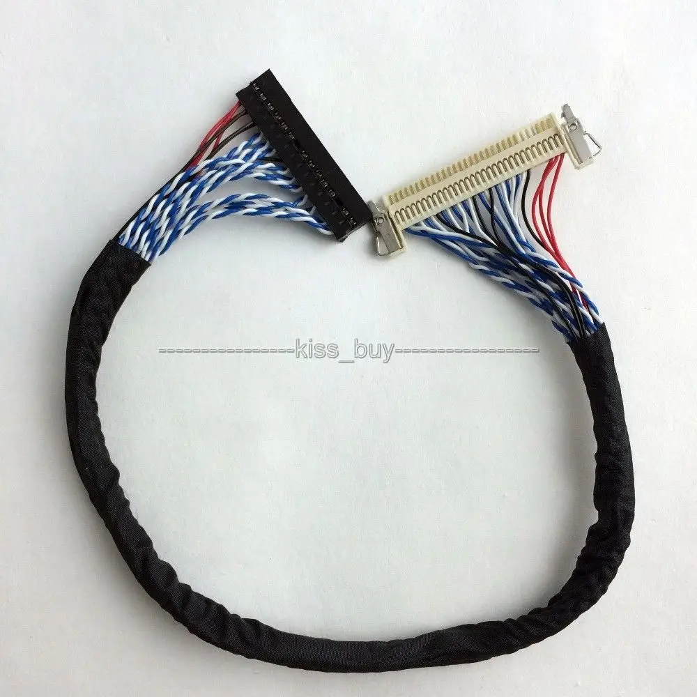 Кабель FIX30pin dual 8 lvds диагональю 17 24 дюйма с пряжкой для карт LVDS|lvds cable|line cablec c |