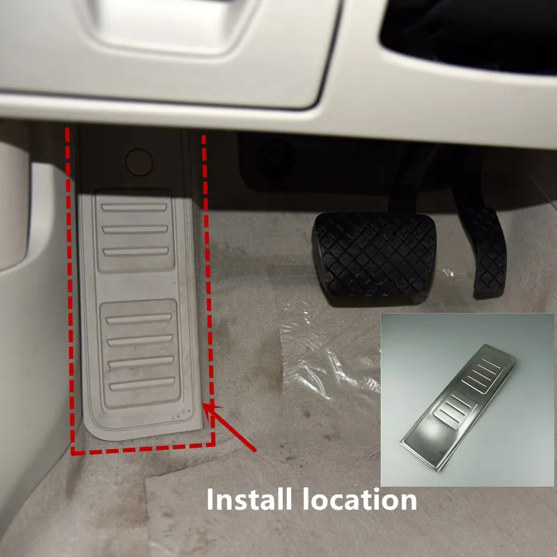 Декоративная накладка на педаль для стайлинга автомобиля Накладка Audi A6 C8 2019 LHD