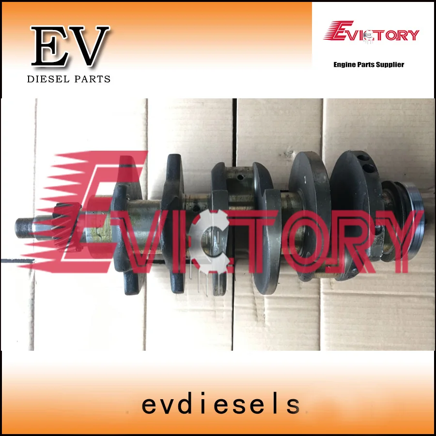 

EV For Mitsubishi engine S3F crankshaft forged steel mini excavator use S3F