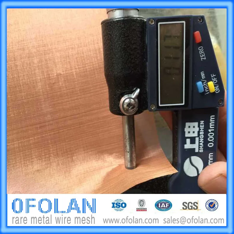 Медная проволочная сетка (200 сеток) медная тканая ткань продажа 500*1000 мм * 2 шт|hot hot