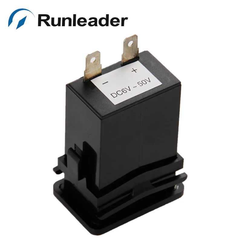 (10 шт./партия) Runleader AC 110-250 В счетчик часов RL-HM001 черный цвет для механического