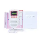 Фетальный Допплер, монитор сердечного ритма для беременных, ультразвуковая сигнализация, ЖК-дисплей 2,0 МГц