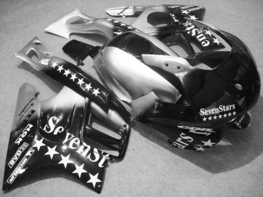 

Body Kits CBR600F3 97 98 Body Kits Silver black for Honda Cbr600 97 98 Fairings CBR600F3 97 98 1997 - 1998-Hey