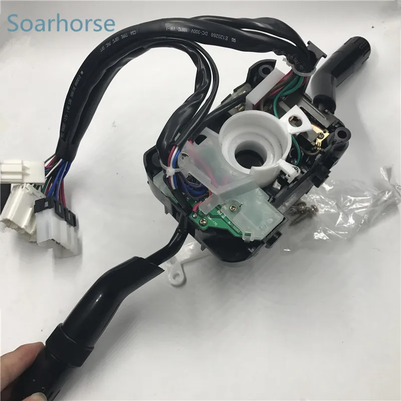 Soarhorse комбинированный переключатель, индикатор сигнала поворота, Переключатель стеклоочистителя фар для Mitsubishi Pajero montero MK2 1990-2004