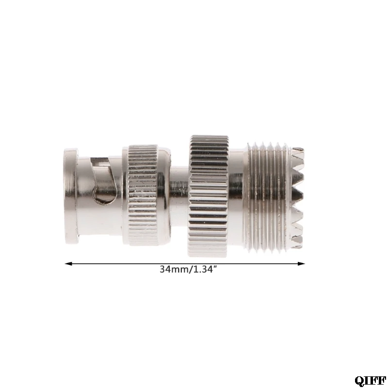 BNC штекер для UHF SO239 PL-259 Женский Разъем RF коаксиальный кабель-адаптер разъем Mar28