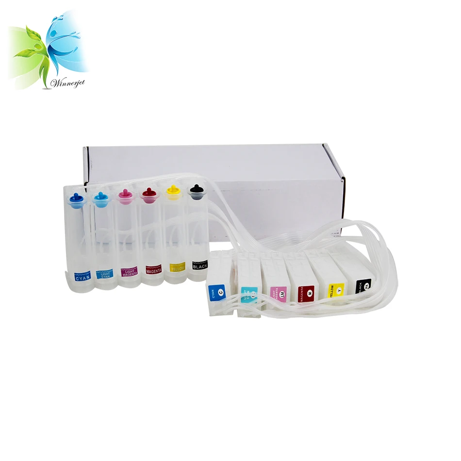 Система непрерывной подачи чернил Winnerjet PJIC1 PJIC2 PJIC3 PJIC4 PJIC5 PJIC6, СНПЧ для Epson PP100 PP100AP PP100II PP50