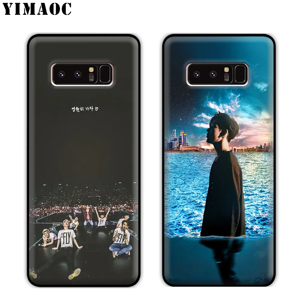 Yimaoc GOT7 диапазонах K поп Мягкий силиконовый чехол для samsung Galaxy Note 10 плюс 9 8 A9 A8 A6 2018 A5