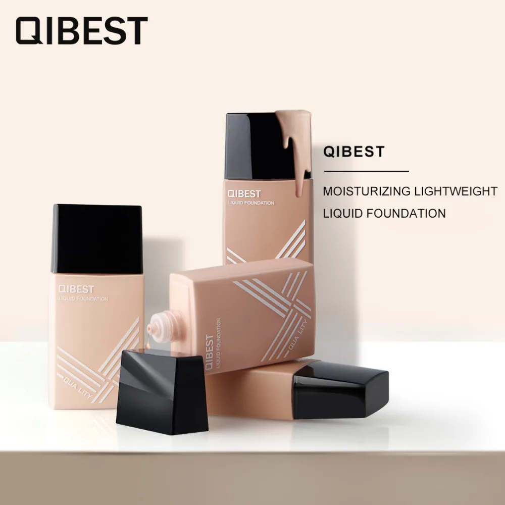 QIBEST Корректирующее средство для лица Базовая основа Жидкая макияжа полное