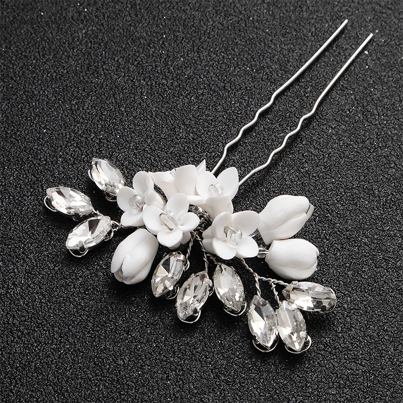 Miallo Новинка для невесты заколки волос модные Австрийские кристаллы ручной