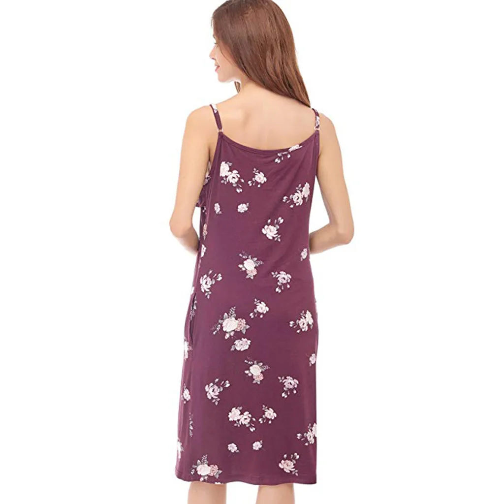 Платья для кормящих матерей женское летнее платье с коротким рукавом и оборками