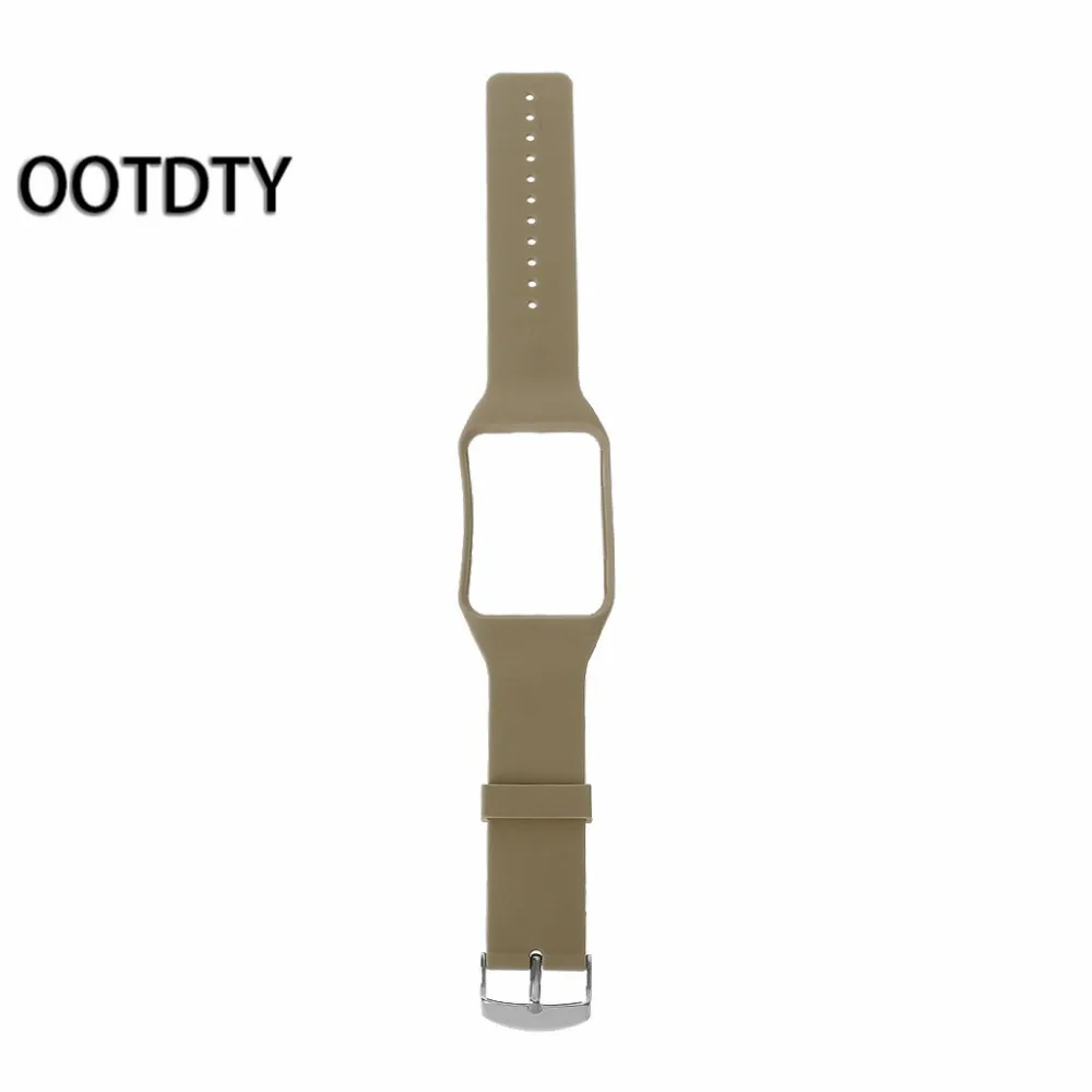 Силиконовый ремешок на запястье для Samsung Galaxy Gear S SM R750 Смарт часы|silicone wrist strap|band