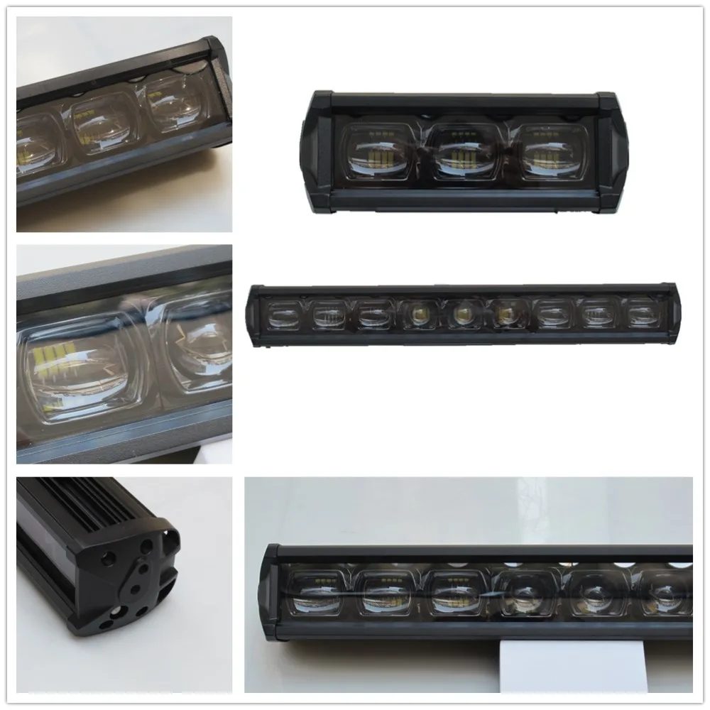 

Auto Accessories 6D Led Light Bar Single Row 4x4 Offroad Truck ATV 12V 24V Trailer Motorcycle Waterproof Led Work Bar Lights