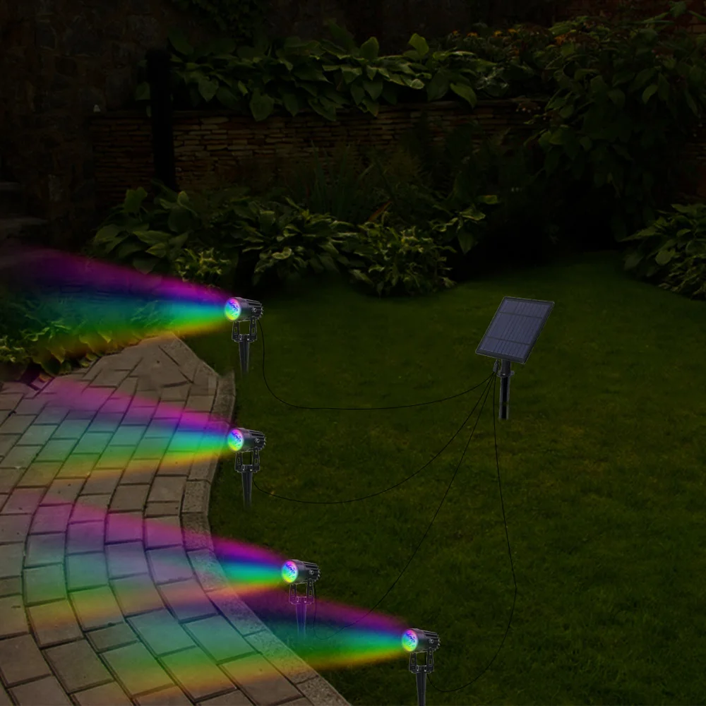 Фонарь светодиодный на солнечной батарее водонепроницаемый IP65|Светодиодные