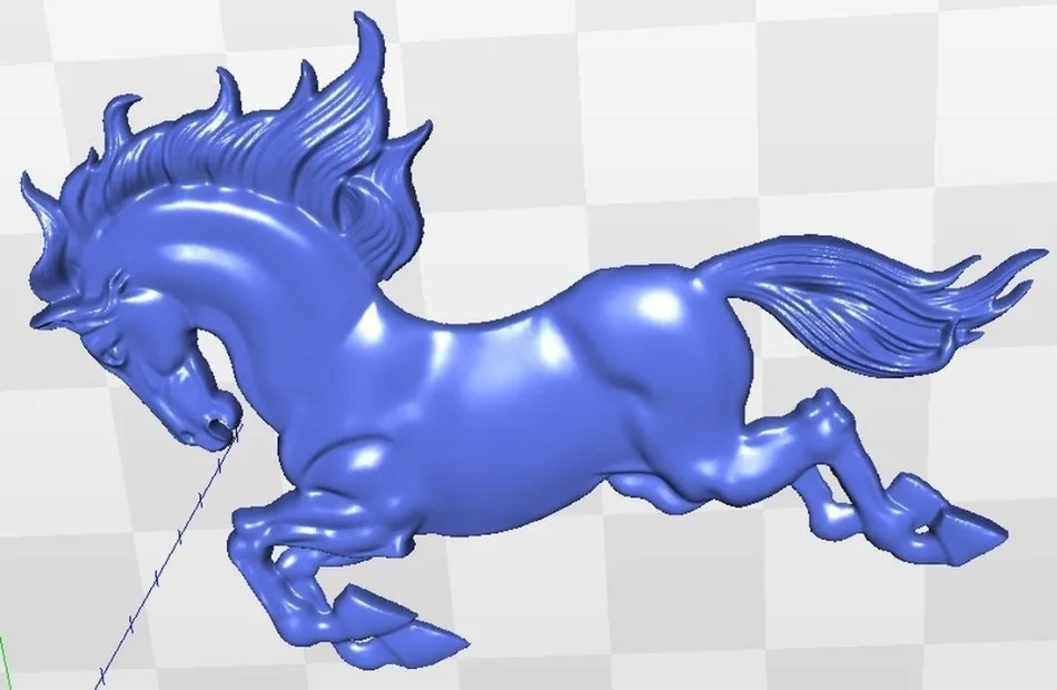 

horse_17 3d model for cnc in STL file