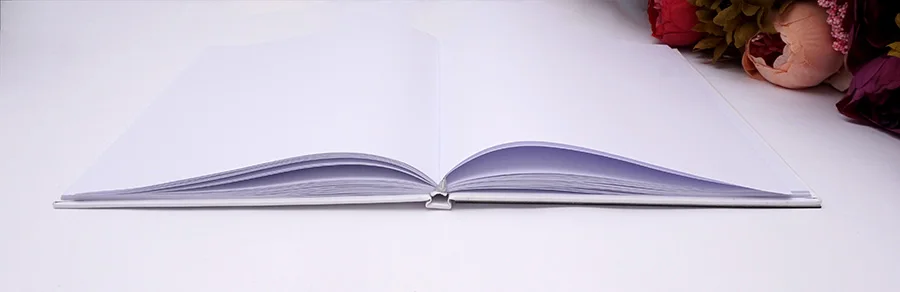Свадебная Гостевая книга на заказ с подписью, персонализированные белые пустые листы, вечерние украшения, сувениры, принадлежности, 26 см x 19 см