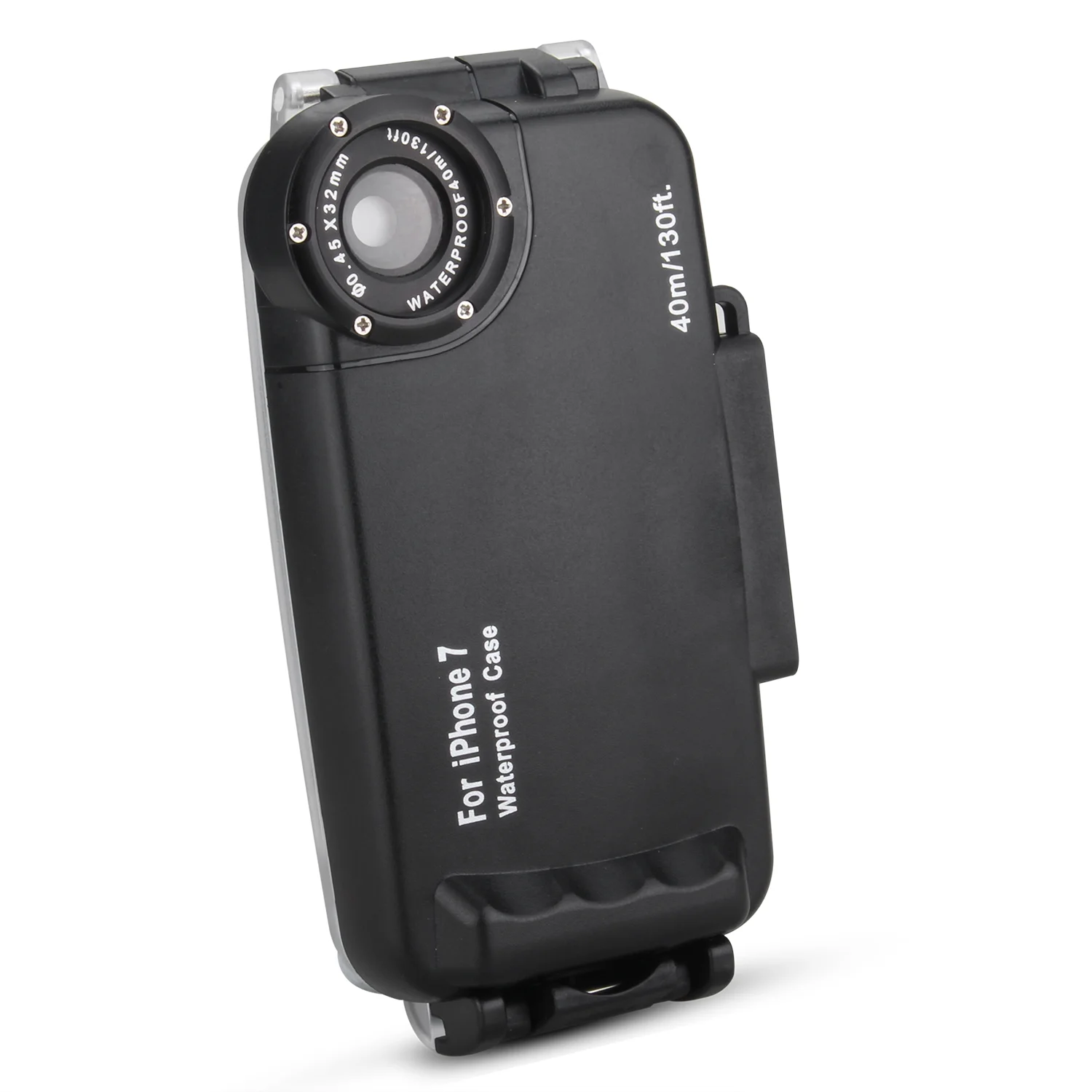 Meikon EasyDive 40 м/130 футов Водонепроницаемый подводный чехол для iPhone 7 Черный Белый