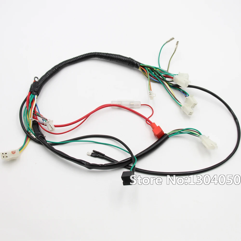 Полный Электрический катушечный переключатель CDI в сборе жгут проводов 50 куб. См