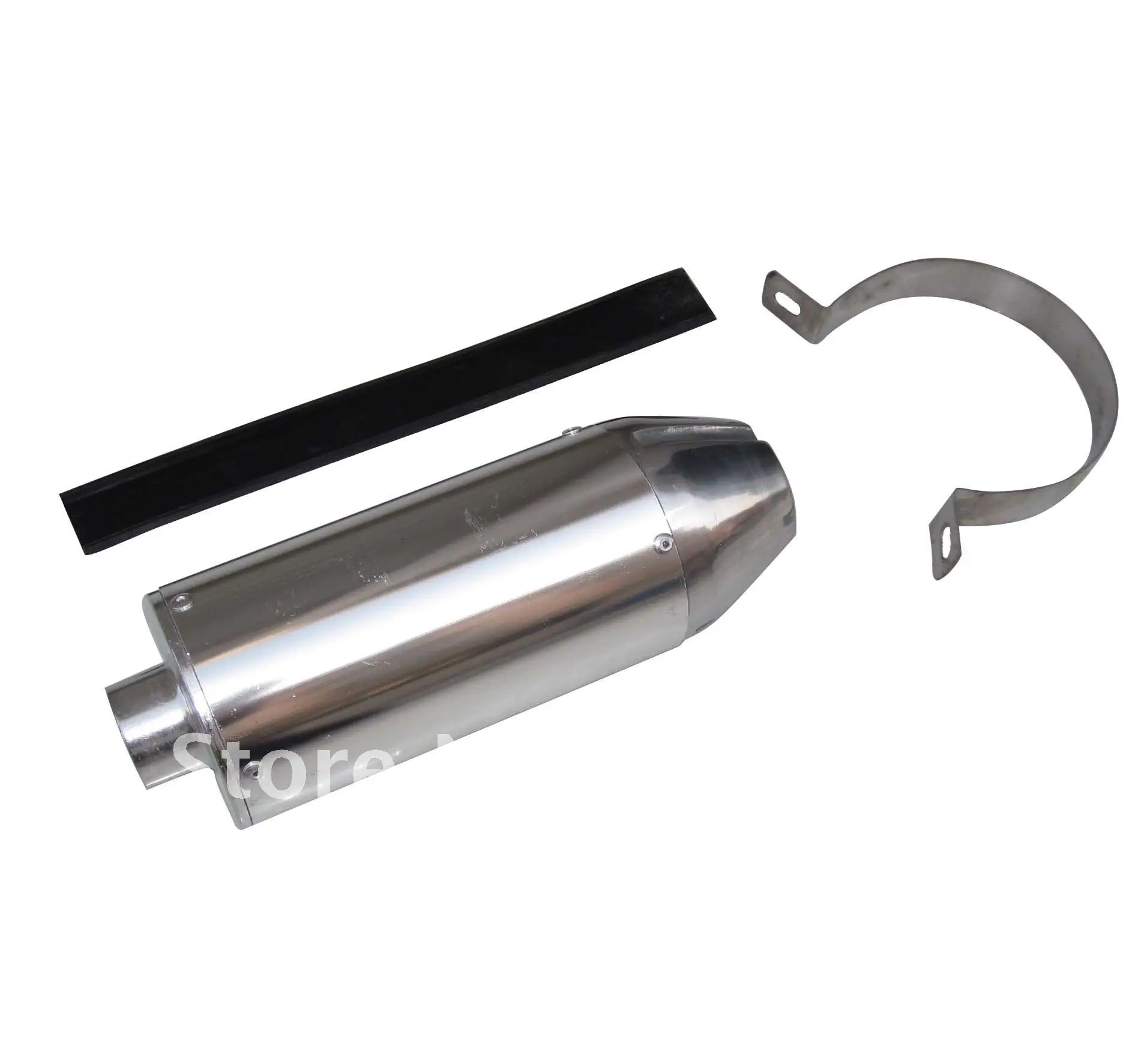 

atv dirt bike high performance alloy exhaust muffler 30mm connection!