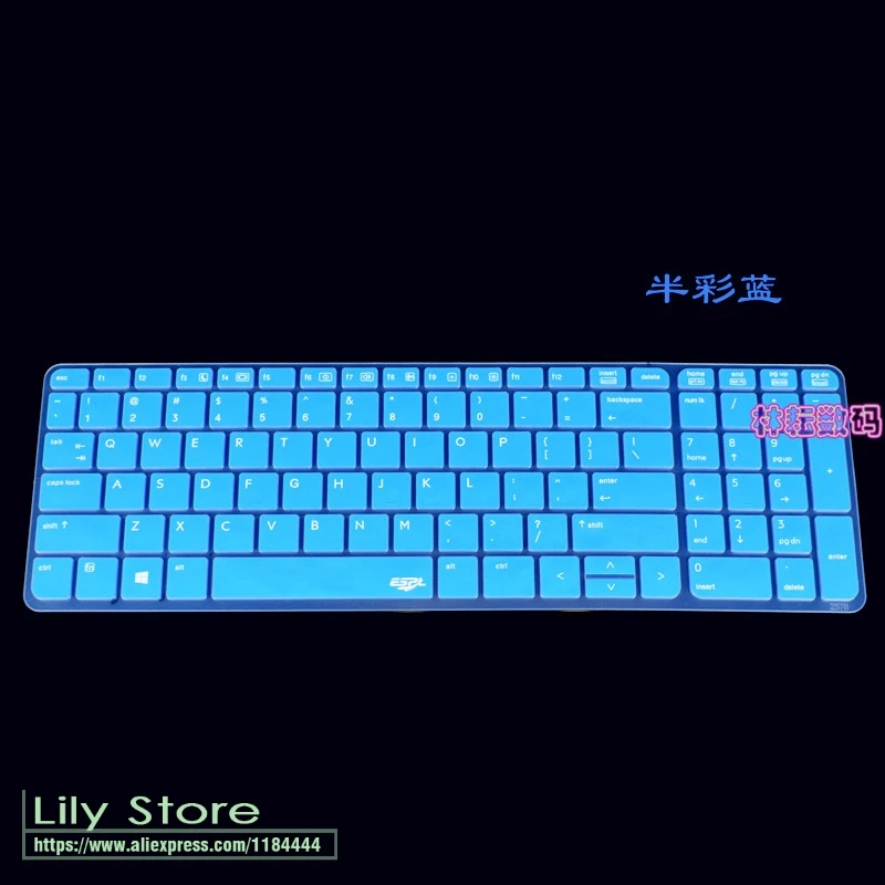 15 дюймов силиконовый защитный чехол для клавиатуры HP Probook 450 G1 G2 350 G2/для 650 6 |