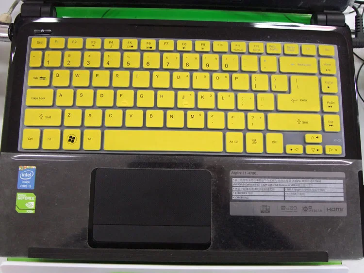 Силиконовый защитный чехол для клавиатуры Acer Timeline 4830T 3830T Aspire 4755G с защитой кожи T G