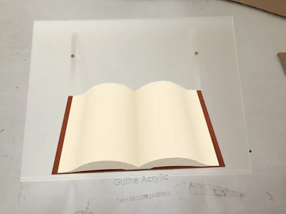 Дешевая настольная подставка для книг оптом, прозрачная акриловая подставка для книг, легкая сборка-прозрачная, настольная подставка для книг