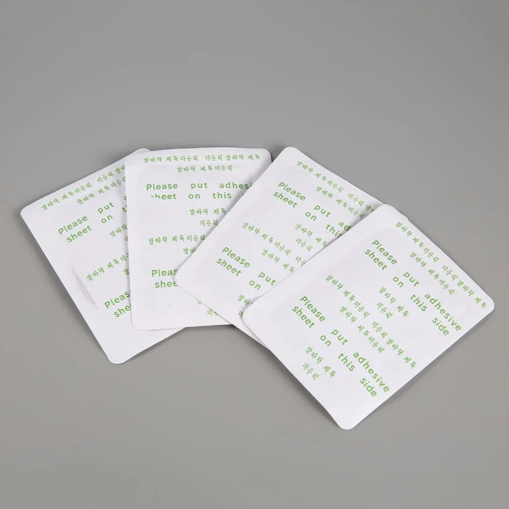 10 шт. пластыри для детоксикации ног от токсинов|Товары похудения| |