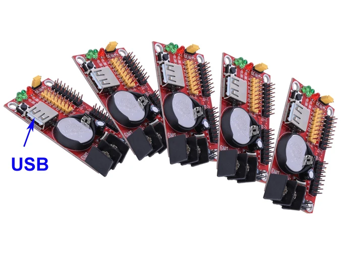 Kaler USB вход XU2 led карта управления со светодиодным дисплеем сообщение светодиодный