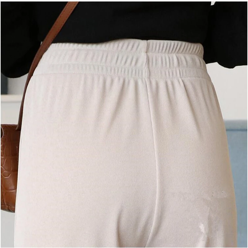 Женские джеггинсы Babbytoro свободные шаровары из ледяного шелка большие размеры 4XL
