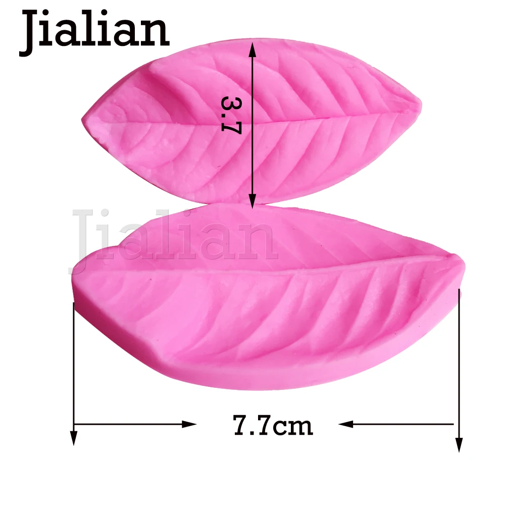 2PC\set Petal Leaf Shaped Silicone Cake Mold Decoration Fondant Chocolate 3D Food Grade F0978 | Дом и сад