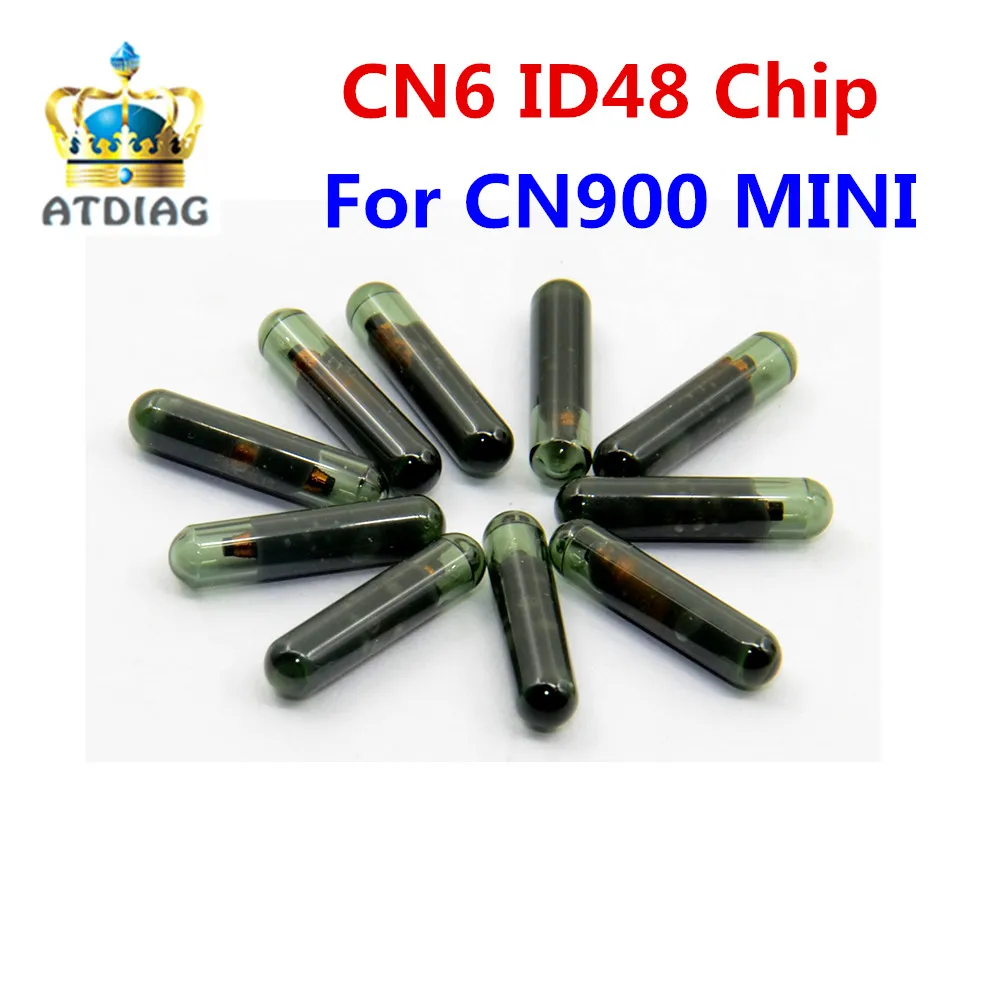 Новейший чип CN6 ID48 для MINI CN900 Автомобильный Транспондер 48 чистый ND900 ключ