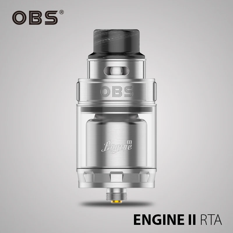 Оригинальный атомайзер OBS Engine 2 RTA 5 мл с супер двойной катушкой и регулируемым