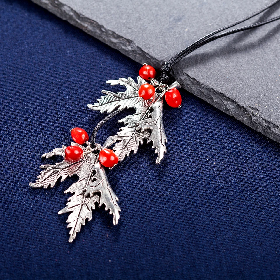 Женщина Ожерелья для мужчин Для Jewelry основа кулонов и ожерелья leavies Кулон Винтаж
