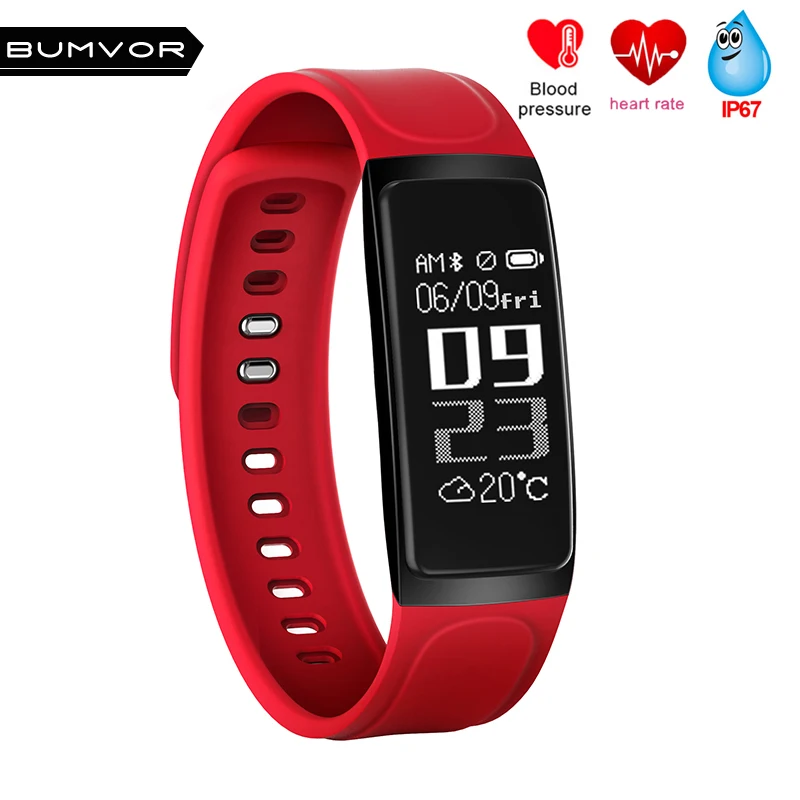 Новый ristband монитор сердечного ритма шагомер фитнес трекер d.w.l C7S Smart Bluetooth