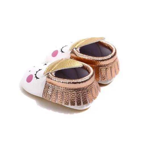 

Baby Girls Princess Cartoon Cat First Walkers Newborn Soled casual shoes Cute