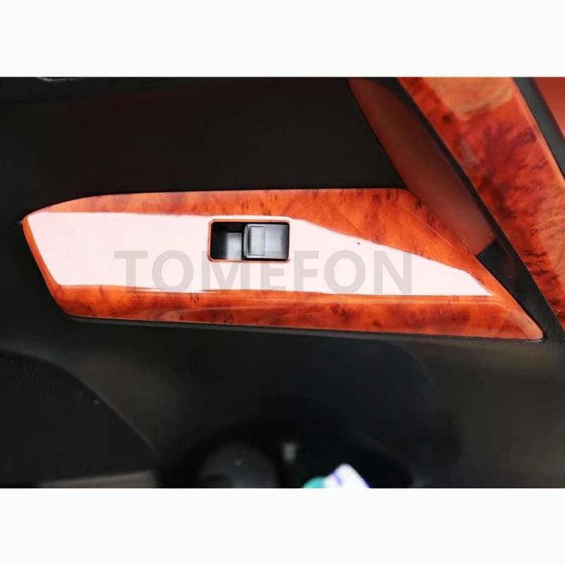 TOMEFON для Toyota RAV4 RAV 4 2013 ABS деревянная краска вентиляционное отверстие оконный переключатель панель приборная панель внутренняя дверь интерьер 17 шт