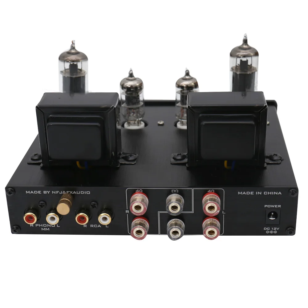FX-Audio TUBE-P1 HIFI MCU односторонний классический Настольный усилитель мощности для