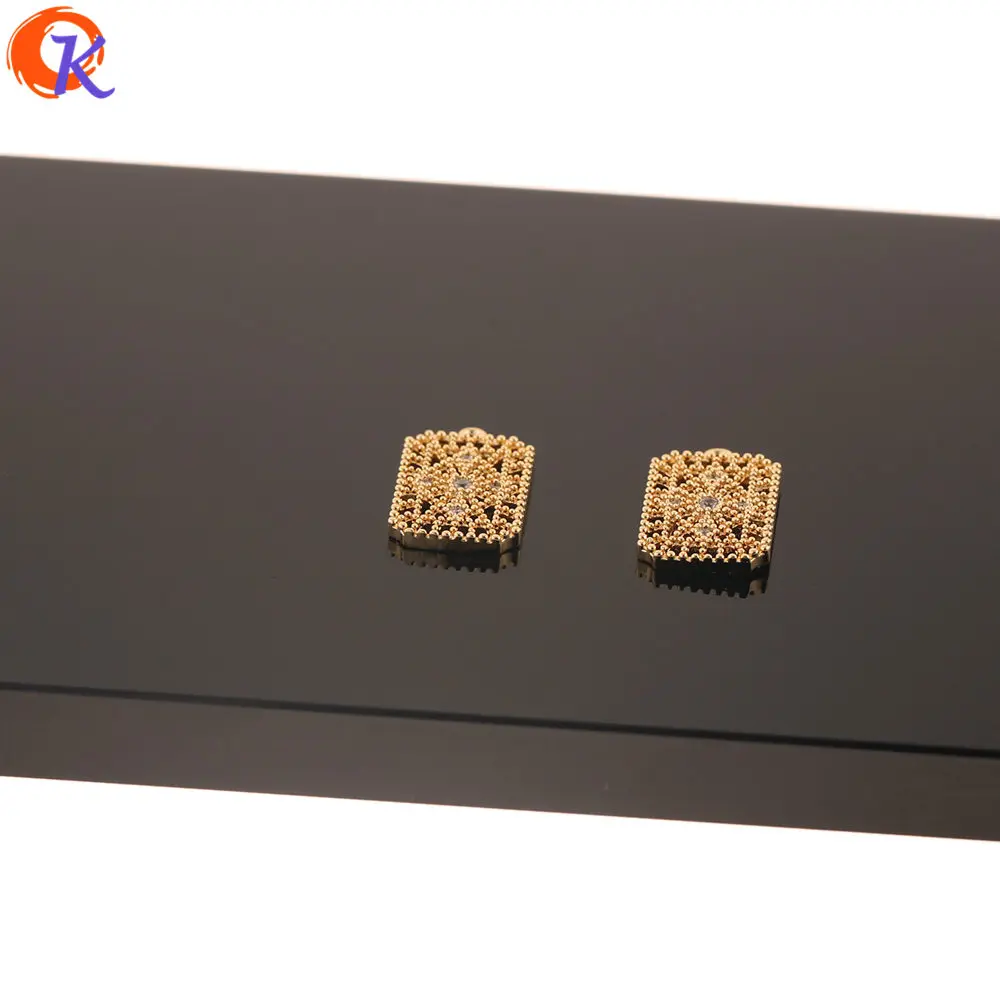 

Cordial Design 20Pcs 10*17MM Jewelry Accessories/Hand Made/Genuine Gold Plating/Earrings Making/Charms Jewelry/Earring Findings