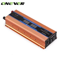 onever car inverter 2600 w dc 12v to ac 220v digital display of protection voltage against overload of modified energy sine wave