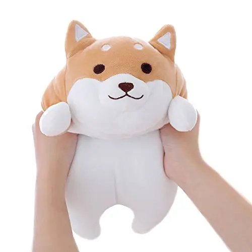 Дропшиппинг бесплатная доставка 40 см Милая забавная розовая плюшевая корги