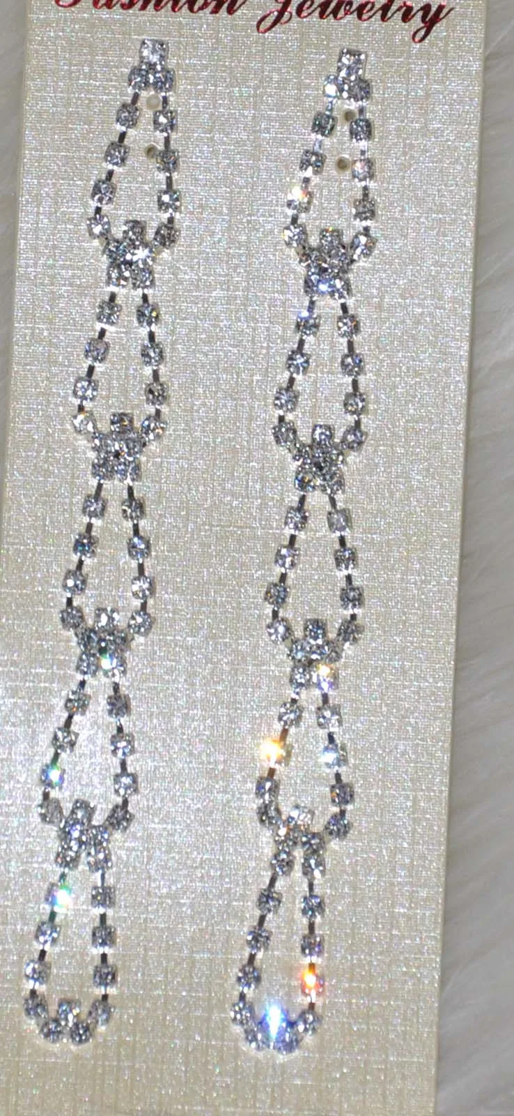 Изящные горный хрусталь кристалл свадьба люкс серьги ювелирные изделия EB121 |