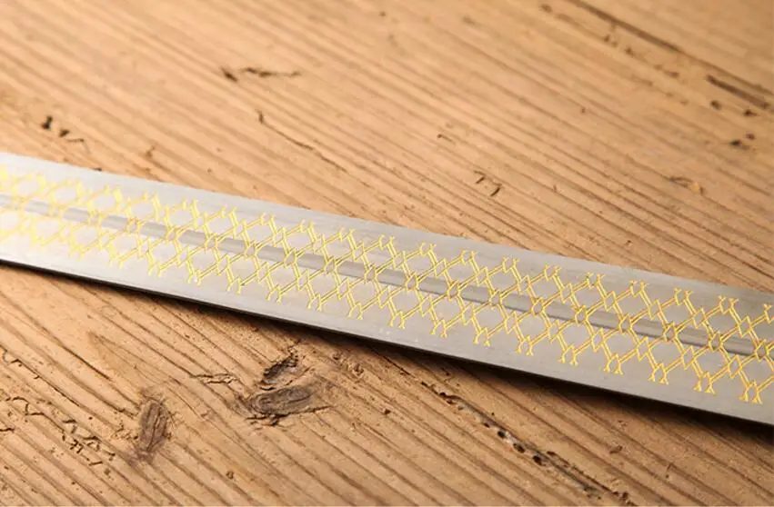 Замечательный меч HanJian Katana с заточенным лезвием из 1090 углеродистой стали кожаный