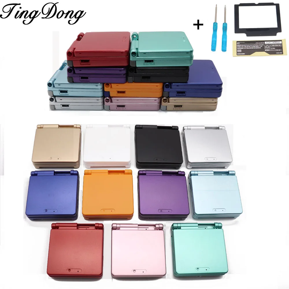 TingDong 11 цветов для Nintendo GBA SP ДЛЯ Gameboy чехол Чехол сменный полный корпус Advance |