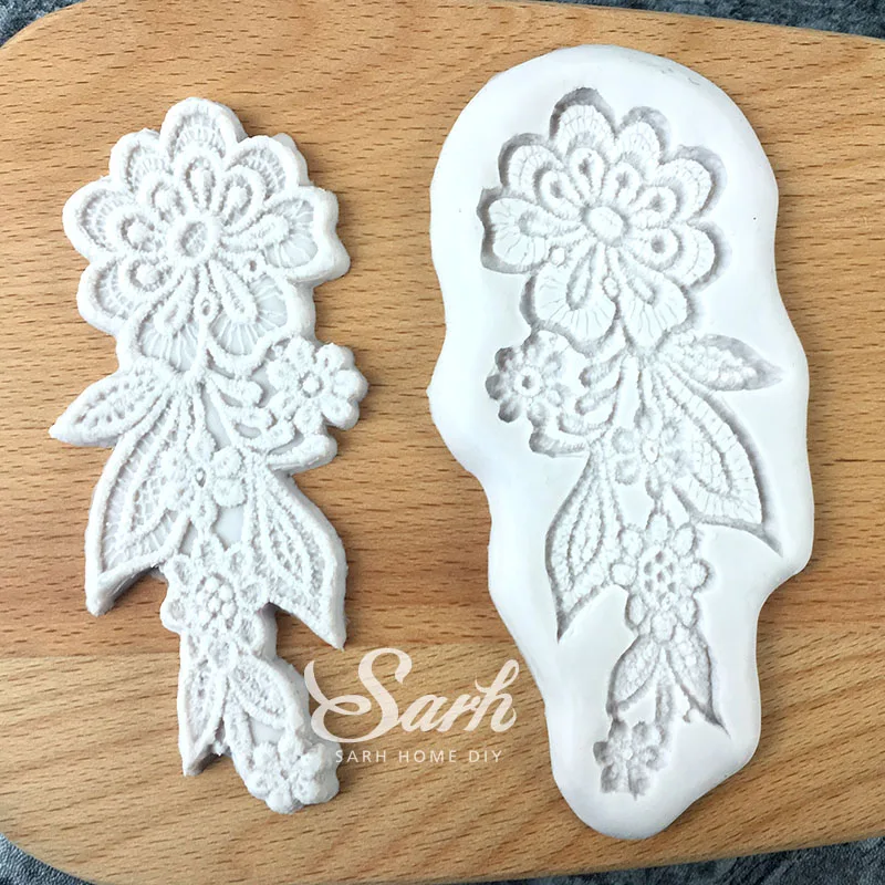 2 шт./набор двусторонние формы для выпечки в европейском стиле|mould for|chocolate mouldflowers