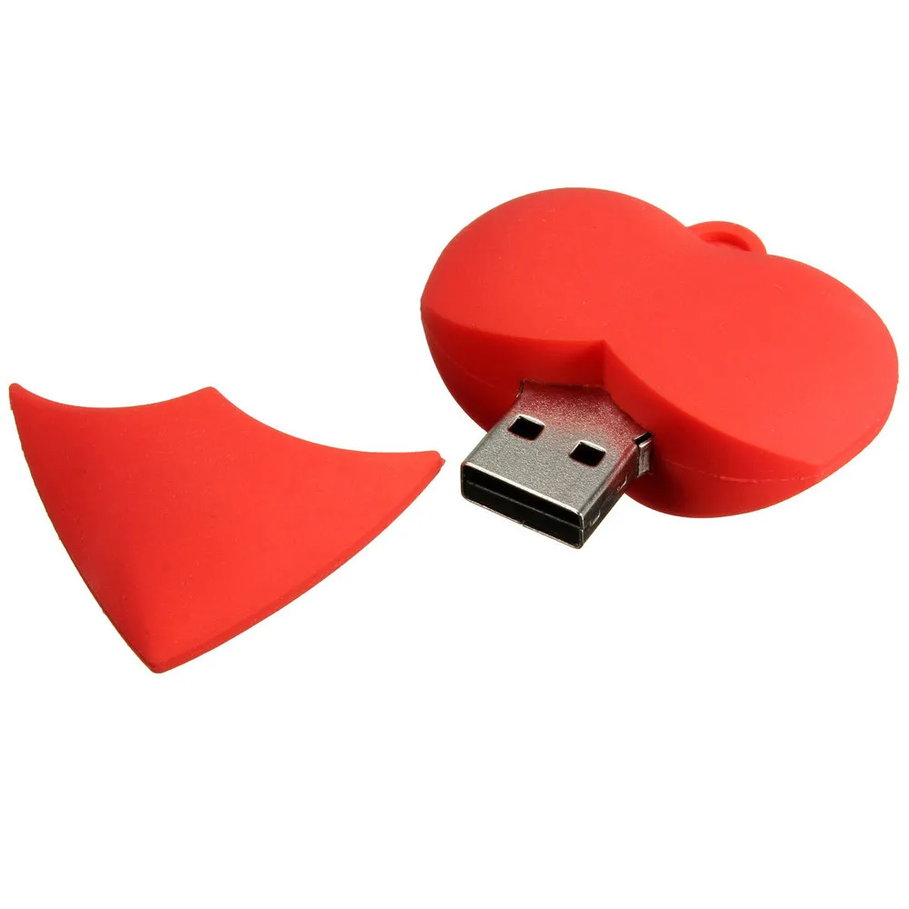 Vovotrade 2GB Love Heart USB 2 0 металлическая флеш-карта памяти большой палец u-диск ручка