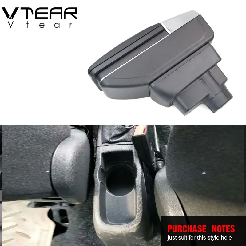 Vtear для Opel Corsa аксессуары подлокотник коробка центральная консоль ABS коробка для хранения Автомобильный интерьер кожаный подлокотник автомобиля-Стайлинг автомобиля подлокотник опель астра н